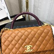 Chanel Coco Grained Calfskin Flap Bag 29cm - 5