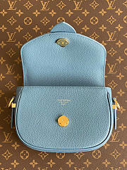 Louis Vuitton Pont 9 Soft Blue MM M58967 - 6