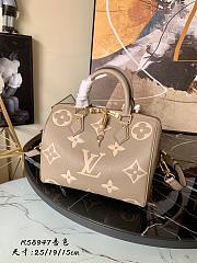 Louis Vuitton Speedy Bandoulière Bicolour 25  - 5