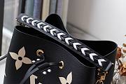 Louis Vuitton Crafty Neonoe MM Monogram Black - 3