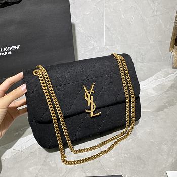  YSL Jamie Black Medium Bag 