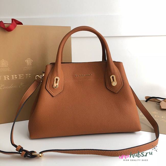 Buberry Milton B brown tote bag - 1