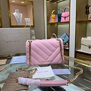 Bvlgari Serpenti Cabochon Leather Shoulder Bag Pink - 5