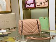 Bvlgari Serpenti Cabochon Leather Shoulder Bag Beige - 3