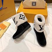 Louis Vuitton black boots  - 3