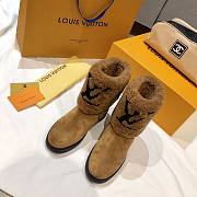 Louis Vuitton brown boots - 5