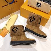 Louis Vuitton brown boots - 3