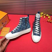 Louis Vuitton denim sneaker - 4