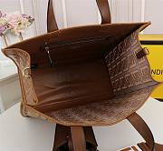 Fendi FF monogram totebag in brown F0608 - 5