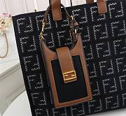 Fendi FF monogram totebag in black F0608 - 2