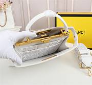 Fendi Peekaboo Iseeyou white tote bag - 5