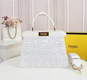 Fendi Peekaboo Iseeyou white tote bag - 3