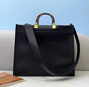 Fendi Sunshine Medium Black Tote Bag - 3