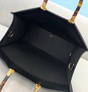 Fendi Sunshine Medium Black Tote Bag - 2