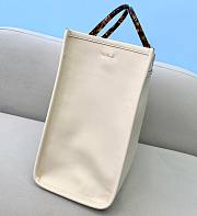 Fendi Sunshine Medium White Tote Bag - 2