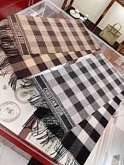 Dior scarf black/ brown  - 1