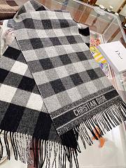 Dior scarf black/ brown  - 6