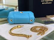 BVLgari Serpenti Forever small blue bag - 2