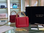 BVLgari Serpenti Forever small red bag - 2