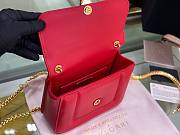 BVLgari Serpenti Forever small red bag - 3