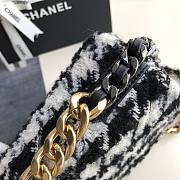 Chanel 19 Tweed Flap Bag 26cm - 5