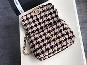 Chanel 19 Tweed Flap Bag Nude Pink 26cm - 6