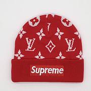 Louis Vuitton hat red/ black - 6