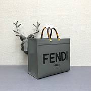 Fendi sunshine tote bag gray 41cm - 2