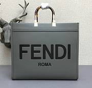 Fendi sunshine tote bag gray 41cm - 1