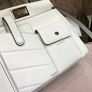 Fendi Peekaboo Pocket White Bag - 2