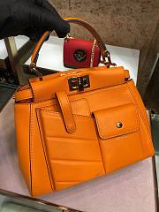 Fendi Peekaboo Pocket Orange Bag - 2