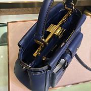 Fendi Peekaboo Pocket Blue Bag - 5