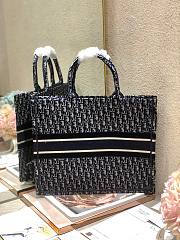 Dior book tote black line bag 41cm - 2