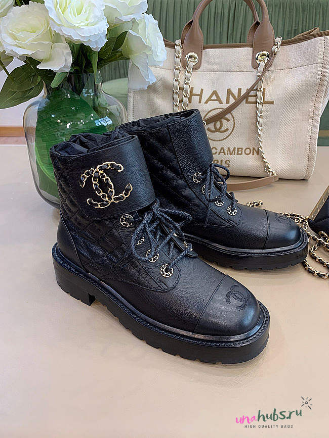 Chanel CC boots - 1