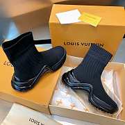 Louis Vuitton black boots 02 - 4