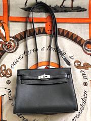 Hermes Kelly Danse Black 22cm - 6