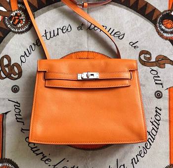 Hermes Kelly Danse Orange 22cm