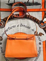 Hermes Kelly Danse Orange 22cm - 3