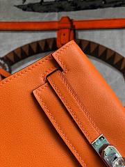 Hermes Kelly Danse Orange 22cm - 2