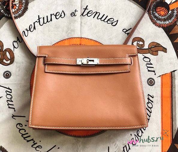 Hermes Kelly Danse Brown 22cm - 1