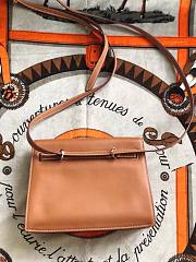 Hermes Kelly Danse Brown 22cm - 4