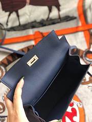 Hermes Kelly Danse Blue 22cm - 5