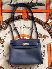 Hermes Kelly Danse Blue 22cm - 4