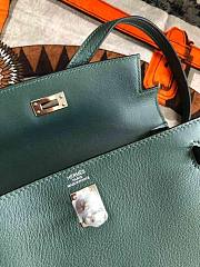 Hermes Kelly Danse Green 22cm - 3