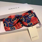 Gucci headband red/ brown - 3