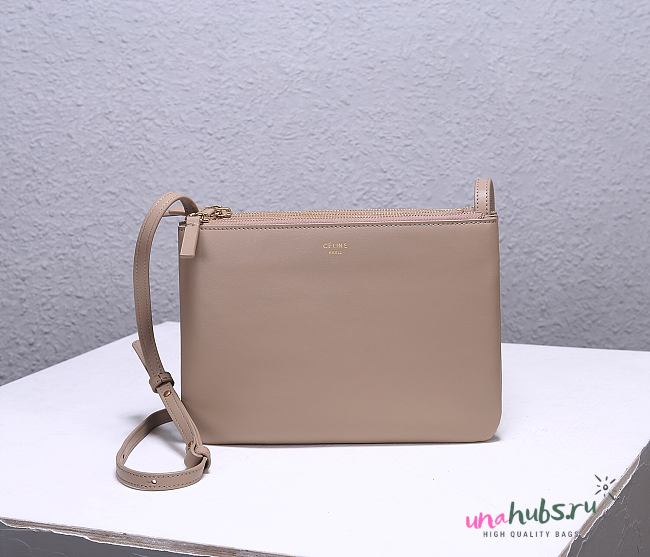 Celine trio shoulder beige bag  - 1