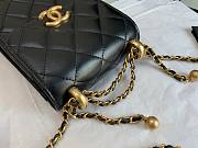 Chanel Quilted Lambskin Phone Holder with Chain - 4