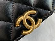 Chanel Quilted Lambskin Phone Holder with Chain - 6