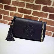 Gucci Interlocking GG Black Leather - 1