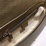 Gucci Interlocking GG Gold Leather - 5